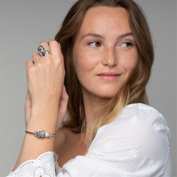Pietra di luna bianca rotonda - Gioielleria Fondente