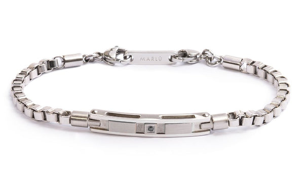 Bracciale catena box - Gioielleria Fondente