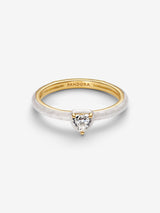 Anello White Chakra Heart Pandora ME