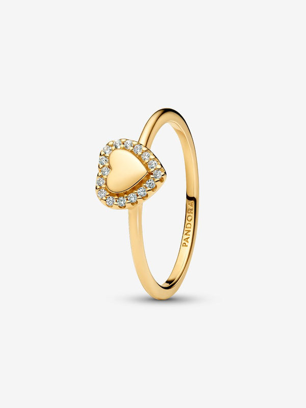 Anello Cuore e Pavè da incidere