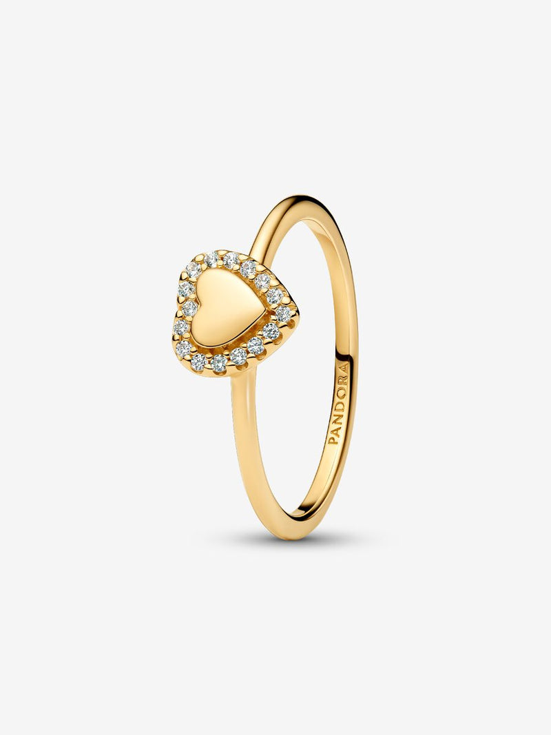 Anello Cuore e Pavè da incidere