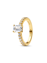 Anello Taglio Baguette