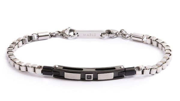 Bracciale catena box - Gioielleria Fondente