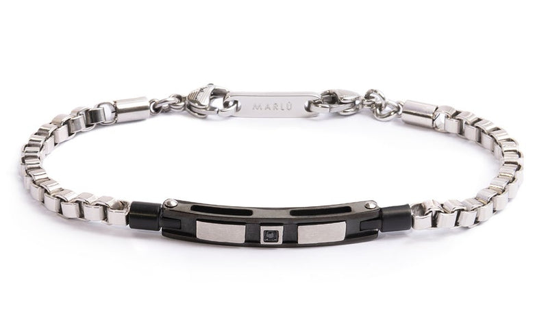 Bracciale catena box - Gioielleria Fondente