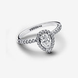 Anello Punto Luce Goccia Piccola - Gioielleria Fondente