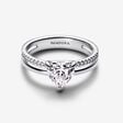 Anello Doppia Fascia con Cuore