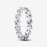 Anello Fascia Cuori - Gioielleria Fondente
