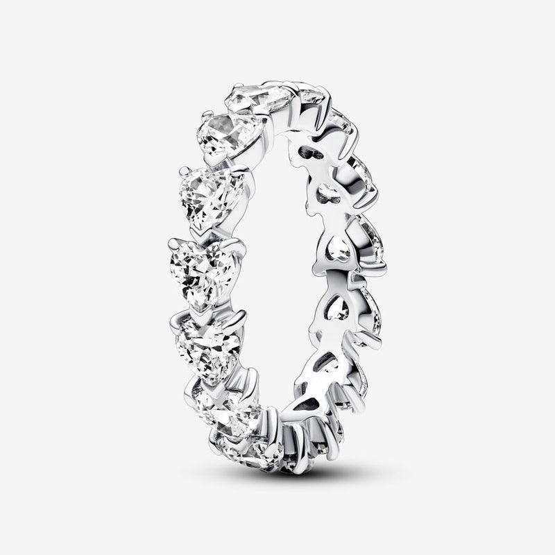 Anello Fascia Cuori - Gioielleria Fondente