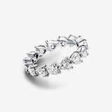 Anello Fascia Cuori - Gioielleria Fondente