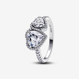 Anello Doppi Cuori Luminosi