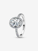 Anello Punto Luce Ovale