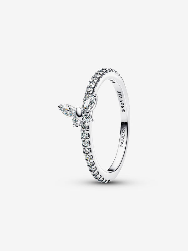 Anello Farfalla Luminosa Argento Sterling 925