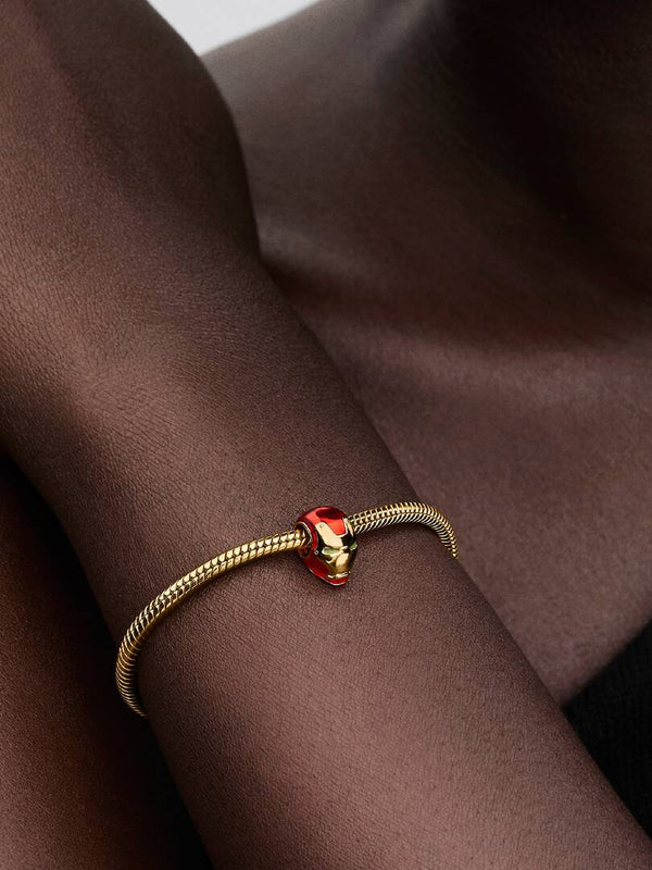 Marvel, Avengers, Elmo di Iron Man Placcatura in Oro 14k