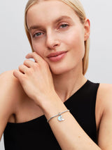 Charm Pendente Doppio Luna Crescente "I Would Give you the Moon" Argento Sterling 925