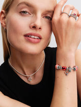 Charm Elfo di Babbo Natale Argento Sterling 925