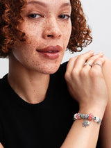 Charm Openwork Fiocco di Neve Argento Sterling 925