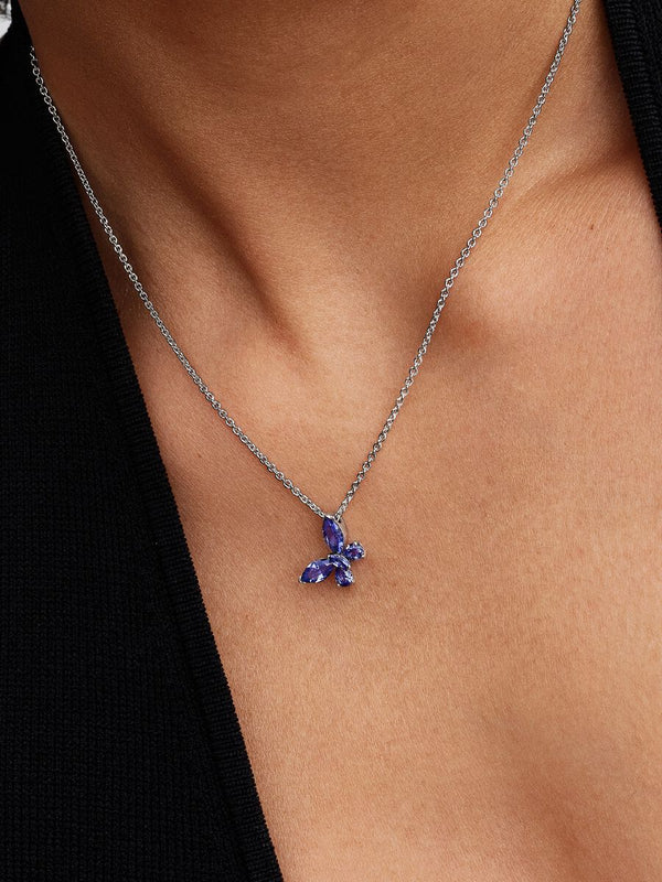 Collana con pendente Farfalla Argento Sterling 925