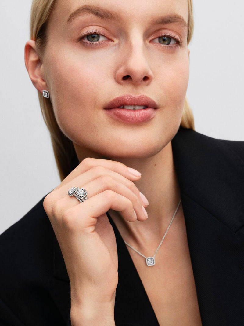 Collier Punto Luce Argento Sterling 925