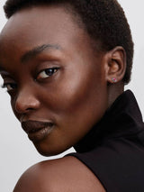 Orecchini Cuori in Rilievo Rossi