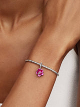 Charm Pendente Fiore di Ibisco