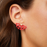Orecchini "Ginevra Ruby" - Gioielleria Fondente