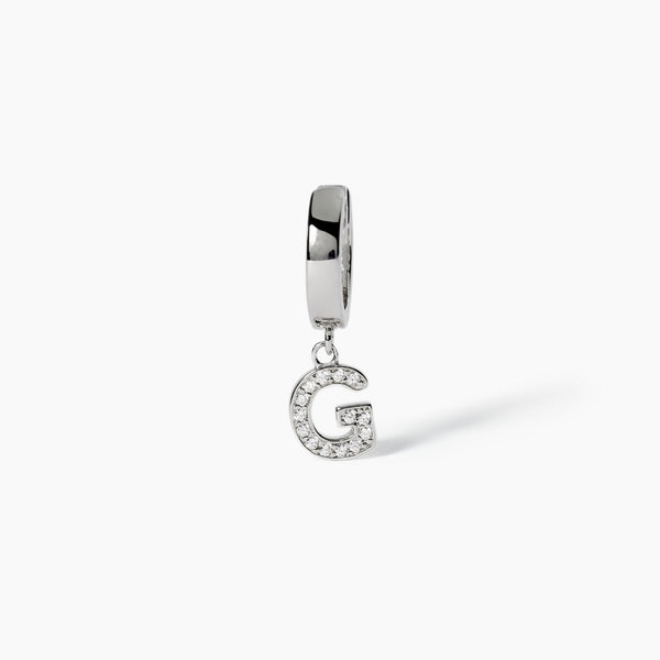 Orecchino Cool lettera G - Gioielleria Fondente