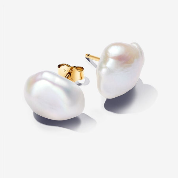 Orecchini Perle Barocche d'Acqua Dolce Coltivate