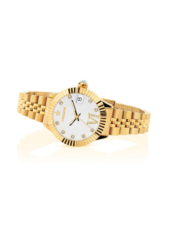 NEW LUXURY DIAMONDS 2 GOLD WHITE - Gioielleria Fondente