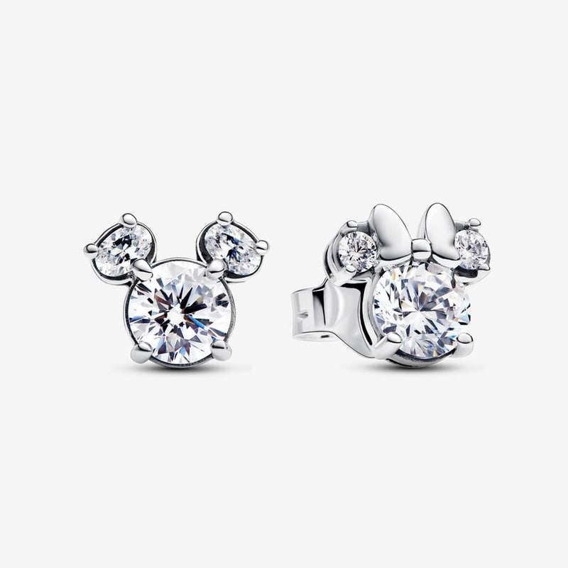 Disney, Orecchini Scintillanti Mickey Mouse e Minnie Mouse