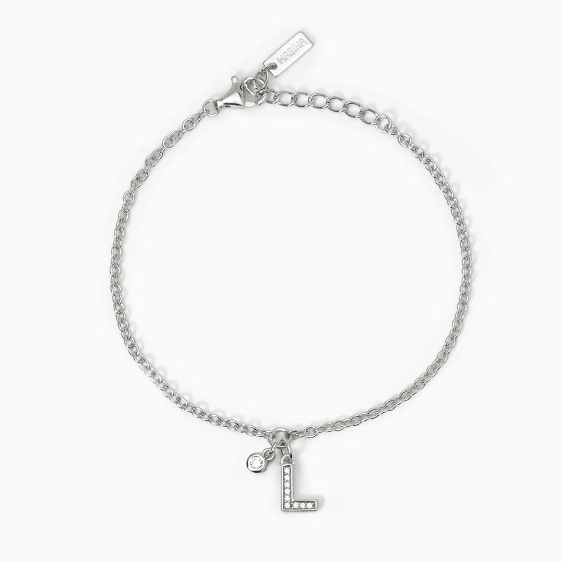 Bracciale lettera "L" - Gioielleria Fondente