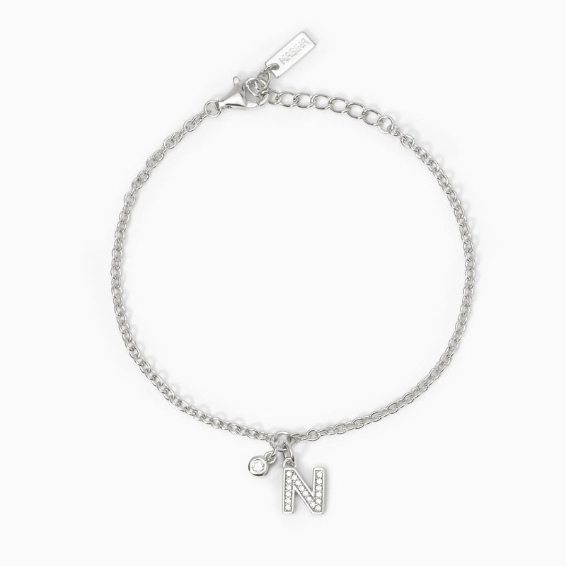 Bracciale lettera "N" - Gioielleria Fondente
