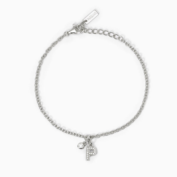 Bracciale lettera "P" - Gioielleria Fondente