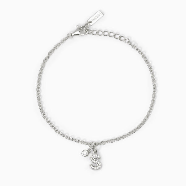 Bracciale lettera "S" - Gioielleria Fondente