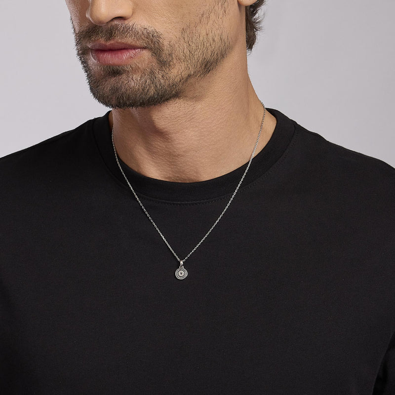 Collana con ciondolo tondo BENIAMINO - Gioielleria Fondente