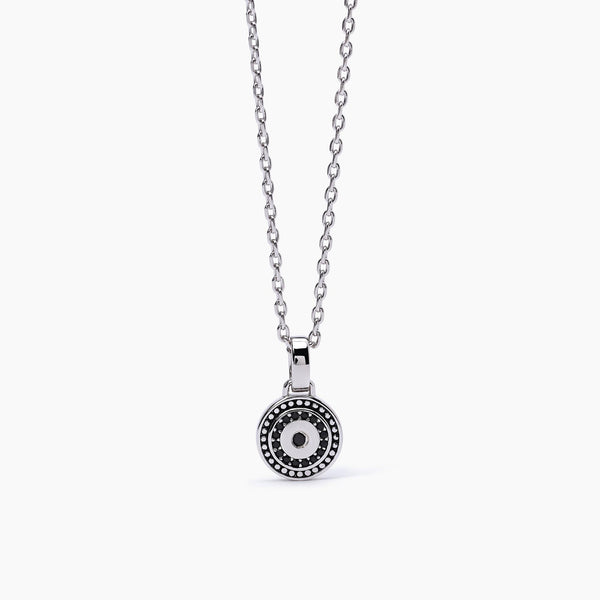Collana con ciondolo tondo BENIAMINO - Gioielleria Fondente