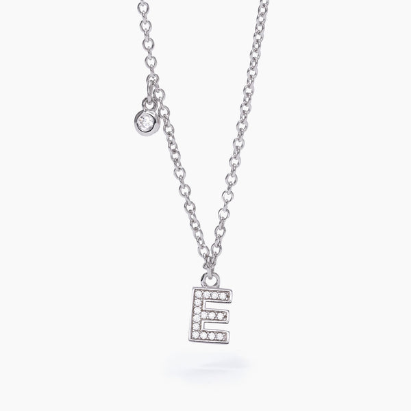 Girocollo lettera "E" - Gioielleria Fondente