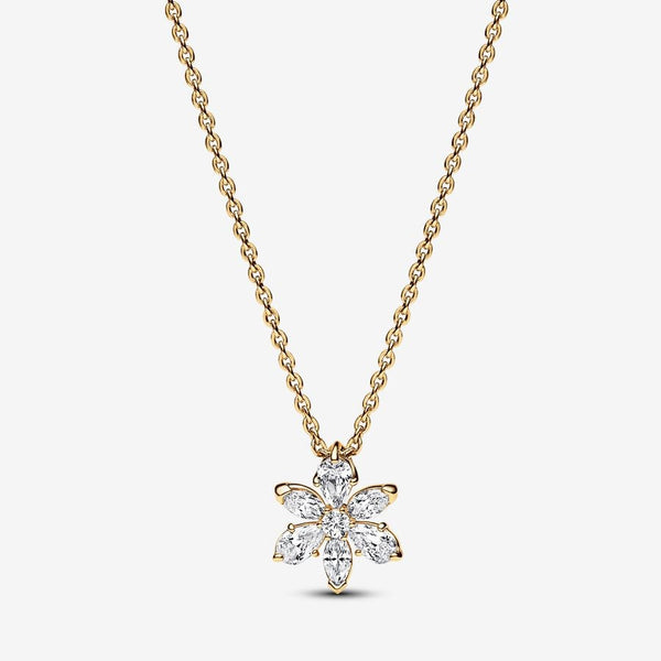 Collana Pendente Herbarium Fiore Luminoso - Gioielleria Fondente