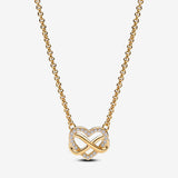 Collana Cuore Infinito Pietre Luminose