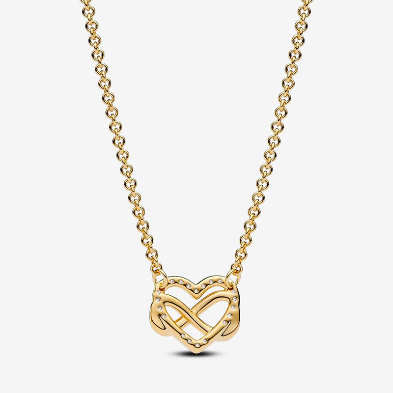 Collana Cuore Infinito Pietre Luminose