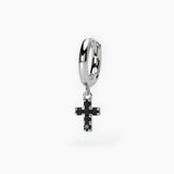 Orecchino con ciondolo croce MYSTICAL - Gioielleria Fondente