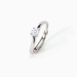 Anello solitario donna in argento SOLITAIRE