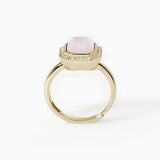 Anello taglio ottagonale con madreperla JETSET