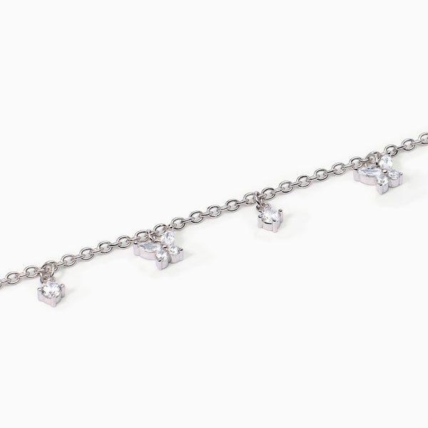 Bracciale con charm bianchi SECRET GARDEN - Gioielleria Fondente