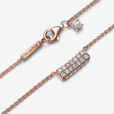 Collana Pavè Fascia Doppia - Gioielleria Fondente