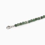 Bracciale in argento con giada verde COLOR CODE - Gioielleria Fondente