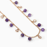 Girocollo con ametista VIVA LA VIDA - Gioielleria Fondente