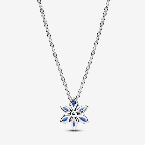 Collana Pendente Herbarium Fiore Blu - Gioielleria Fondente