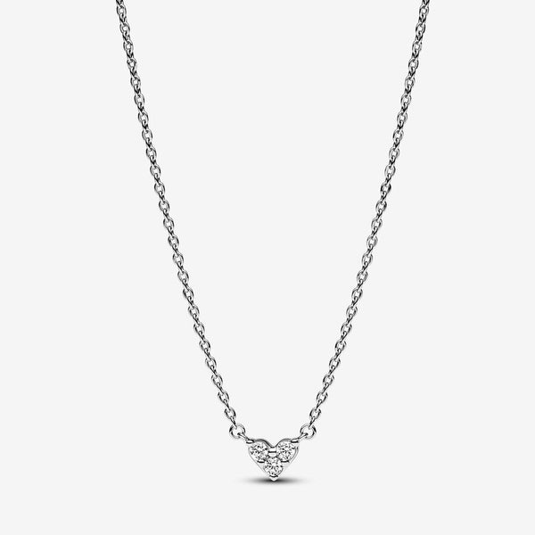 Collana Cuore con Tre Pietre - Gioielleria Fondente