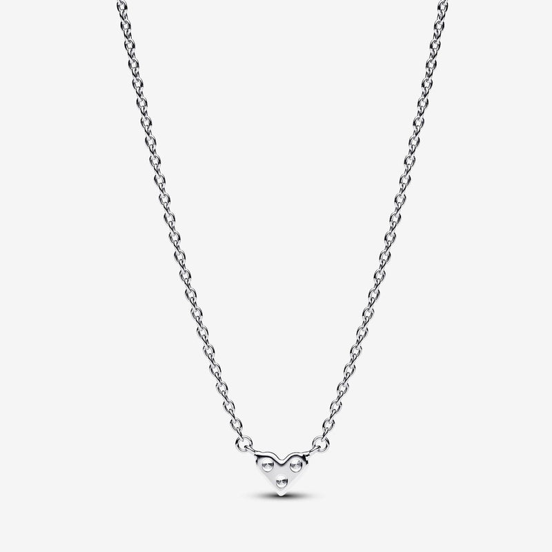 Collana Cuore con Tre Pietre - Gioielleria Fondente