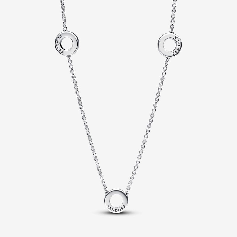Collana Cerchi Pavè - Gioielleria Fondente